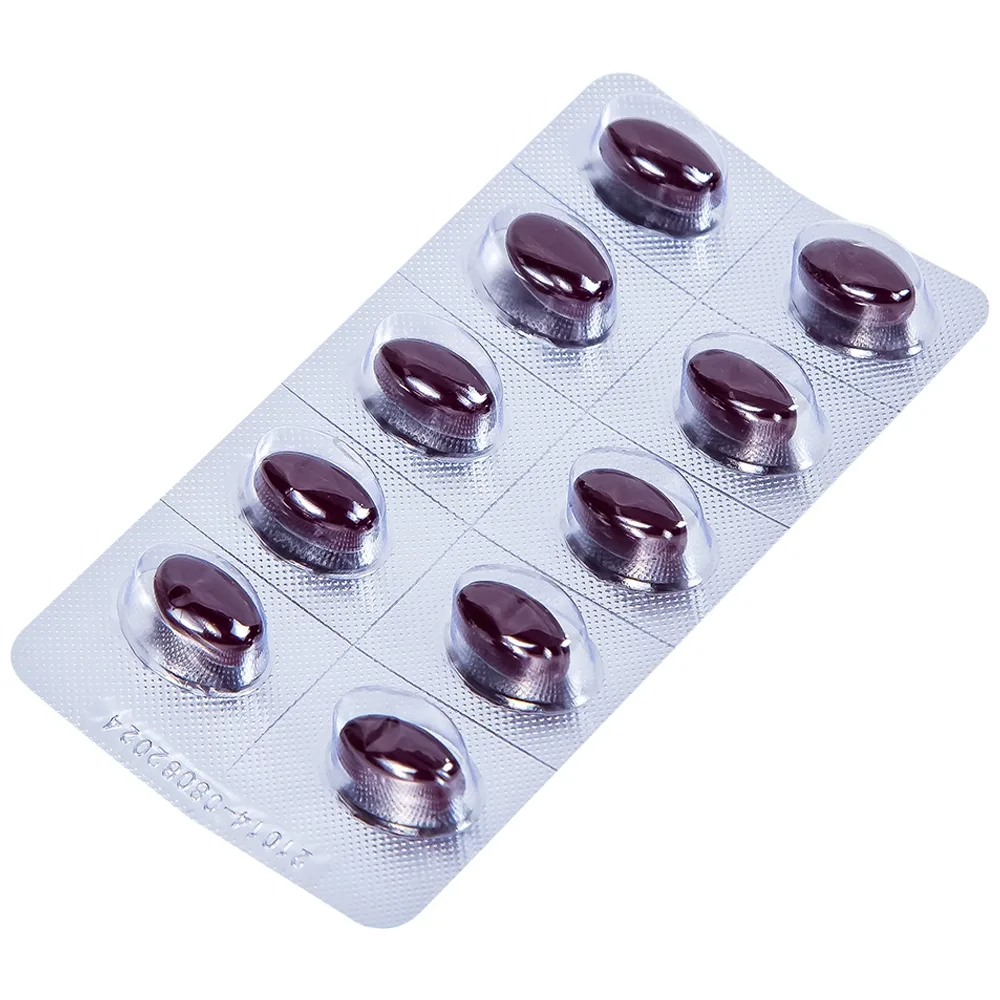 Hình ảnh Viên nang mềm Logpatat Phil Inter hỗ trợ điều trị bệnh lý về mắt, cận thị, quáng gà (6 vỉ x 10 viên)