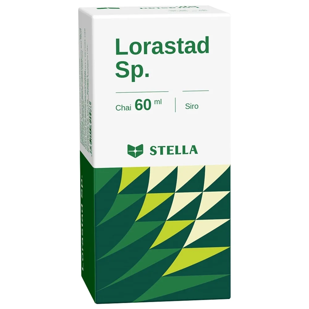 Hình ảnh Siro Lorastad Sp. Stella giảm viêm mũi và mày đay mạn tính (60ml) 