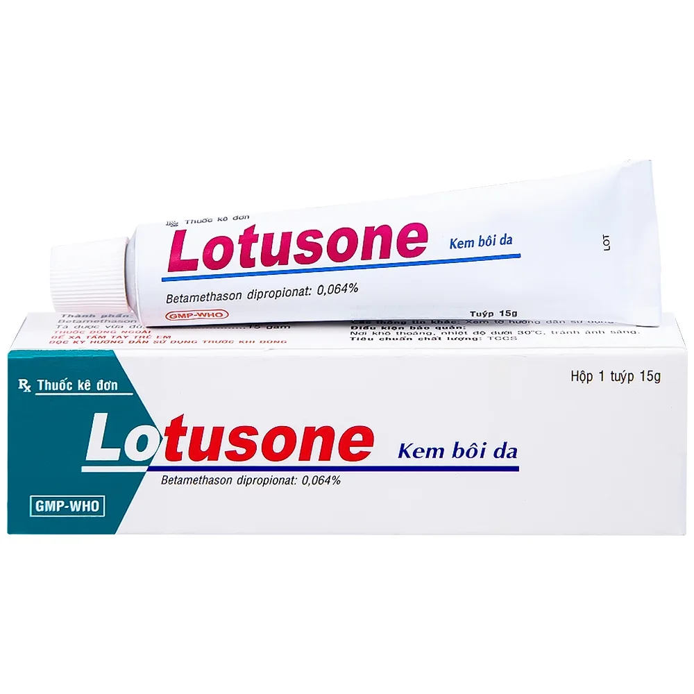 Hình ảnh Kem bôi da Lotusone Medipharco điều trị eczema dị ứng, viêm da (15g)