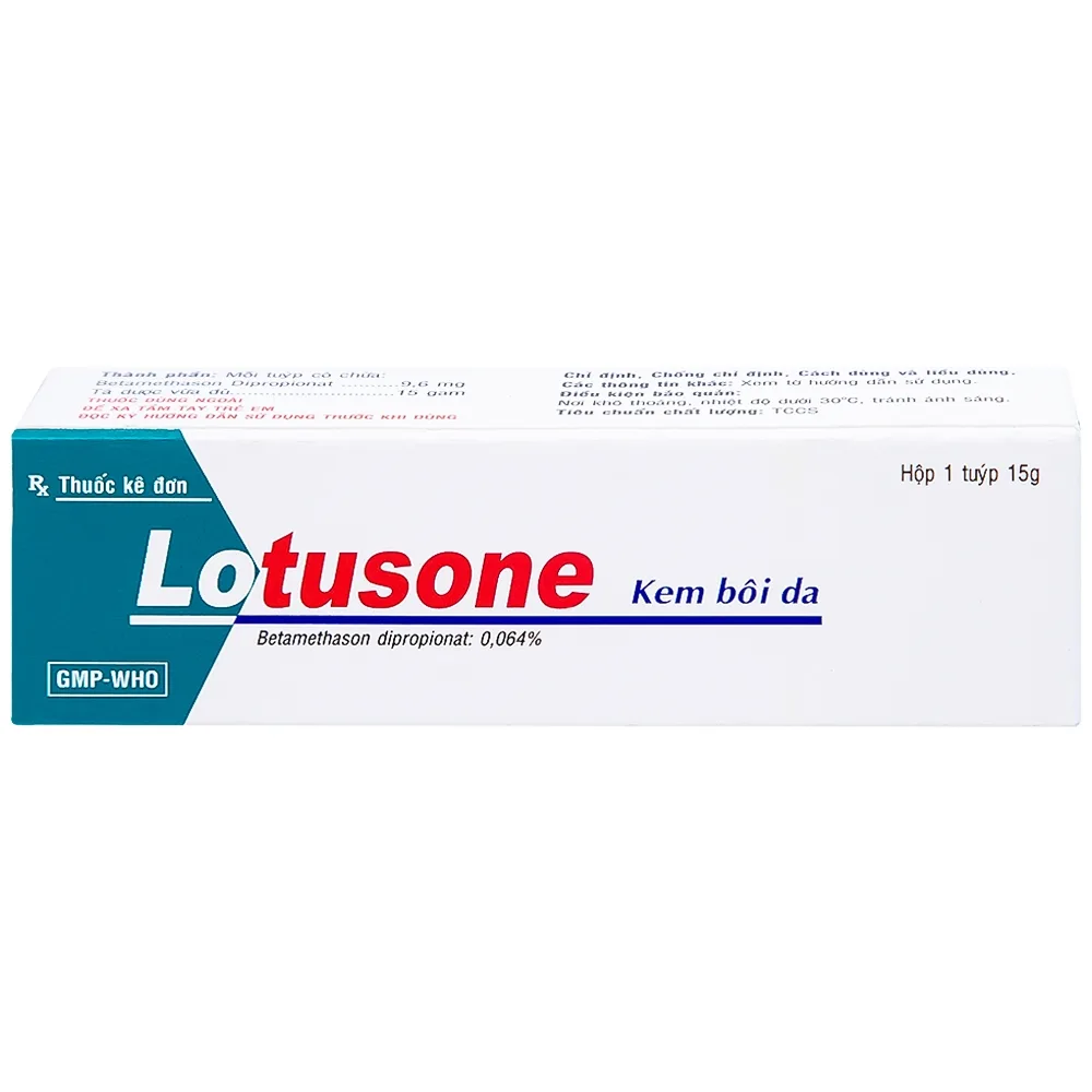 Hình ảnh Kem bôi da Lotusone Medipharco điều trị eczema dị ứng, viêm da (15g)
