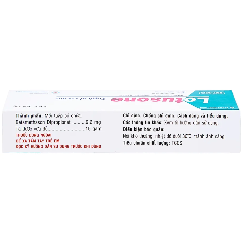 Hình ảnh Kem bôi da Lotusone Medipharco điều trị eczema dị ứng, viêm da (15g)