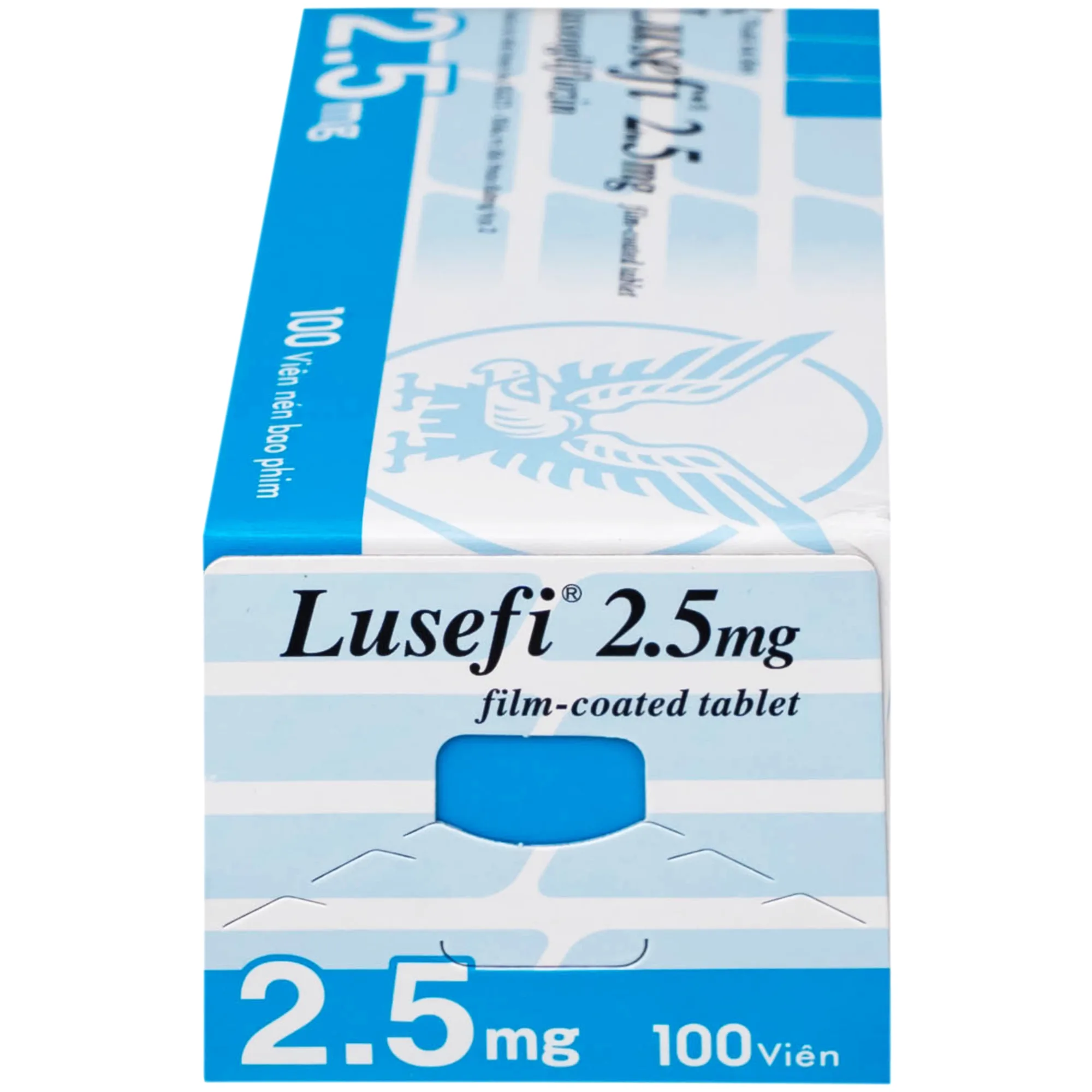 Hình ảnh Thuốc Lusefi 2.5mg Taisho điều trị bệnh đái tháo đường tuýp 2 (10 vỉ x 10 viên)