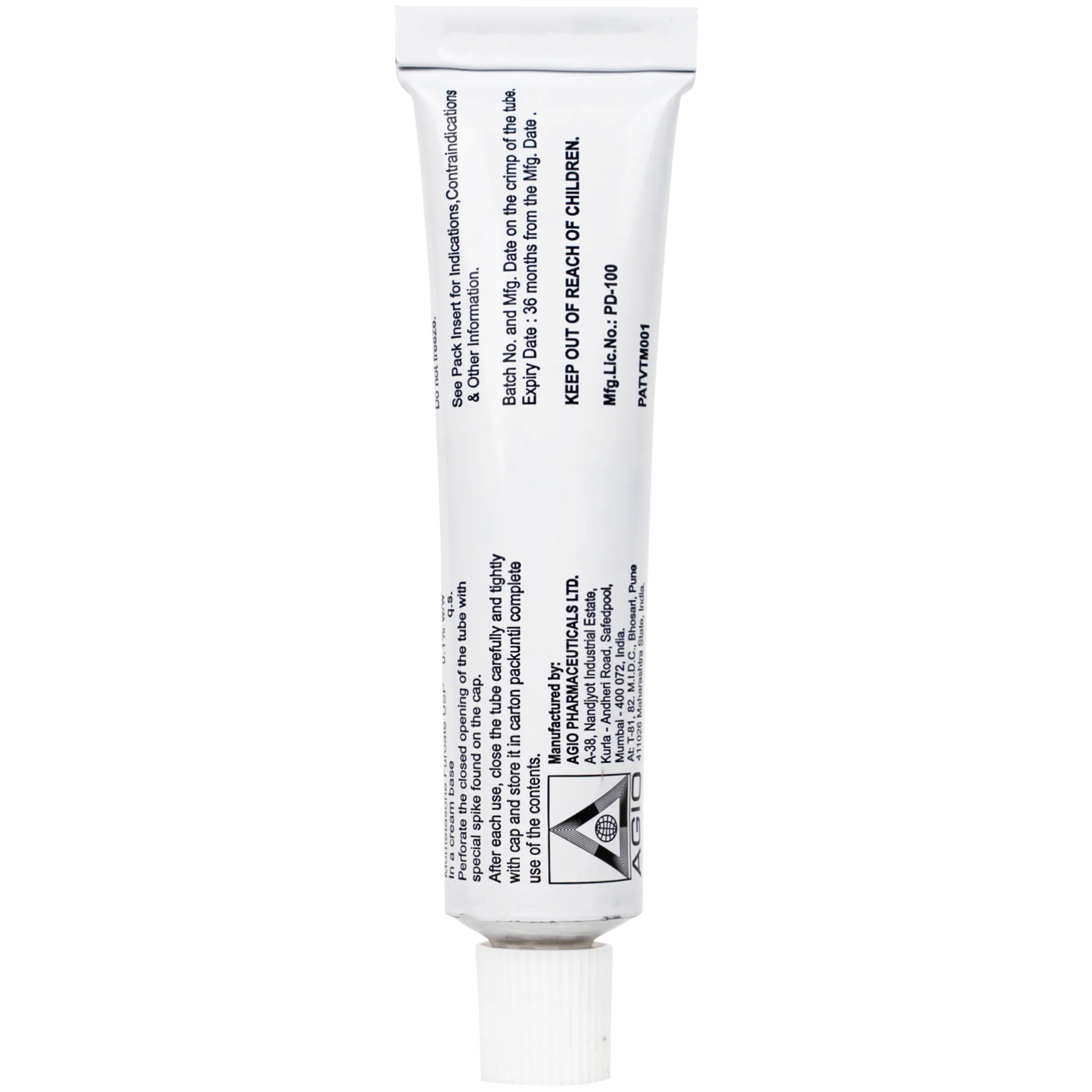 Hình ảnh Thuốc M CORT cream Agio điều trị các biểu hiện viêm và ngứa của bệnh vẩy nến, viêm da dị ứng (15g)