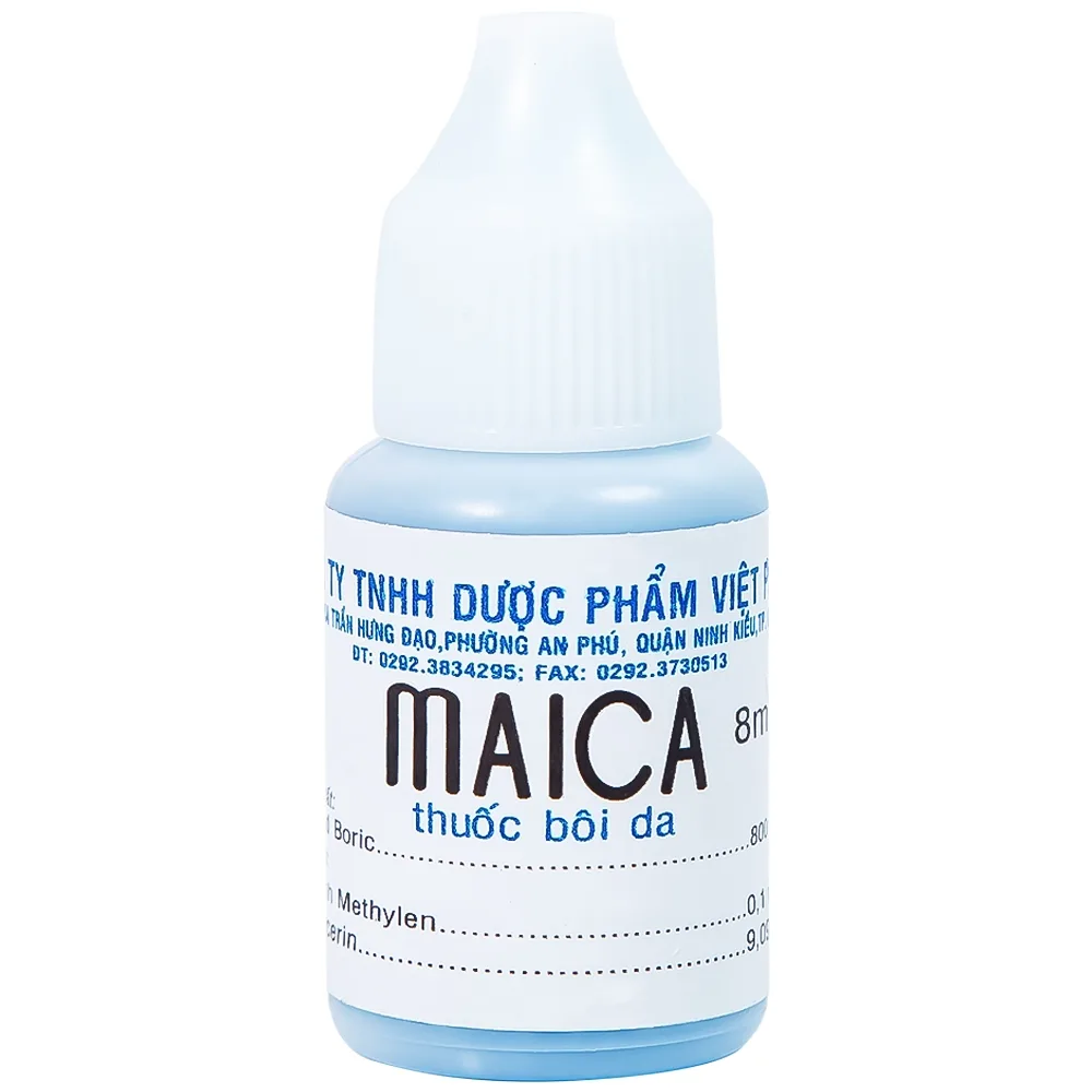 Hình ảnh Thuốc bôi da Maica Việt Phúc giảm đau, giảm khó chịu khi da nứt nẻ, nổi ban (8ml)