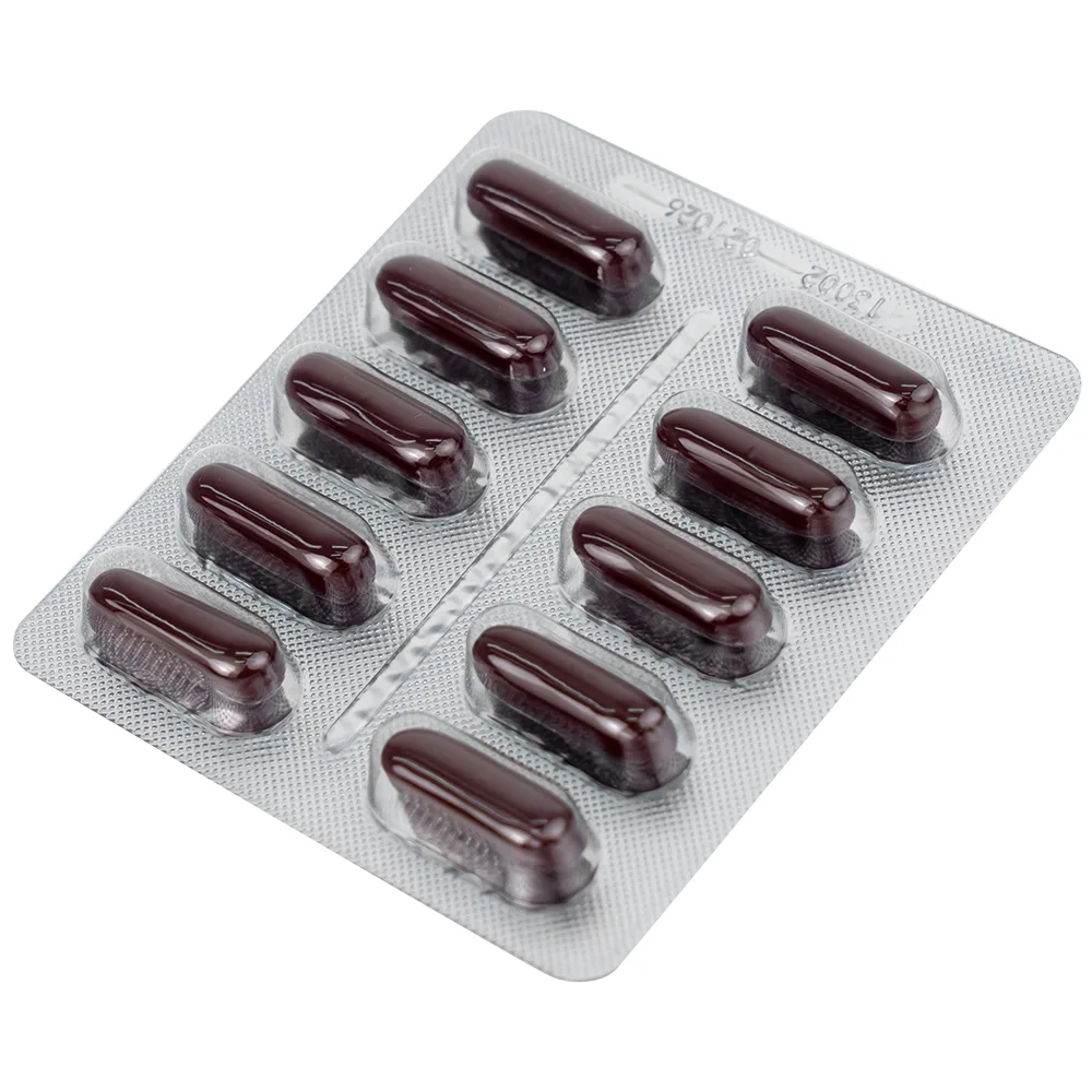 Hình ảnh Thuốc Maxxhepa Urso 200 Ampharco điều trị xơ gan do mật nguyên phát, tan sỏi túi mật cholesterol (3 vỉ x 10 viên)