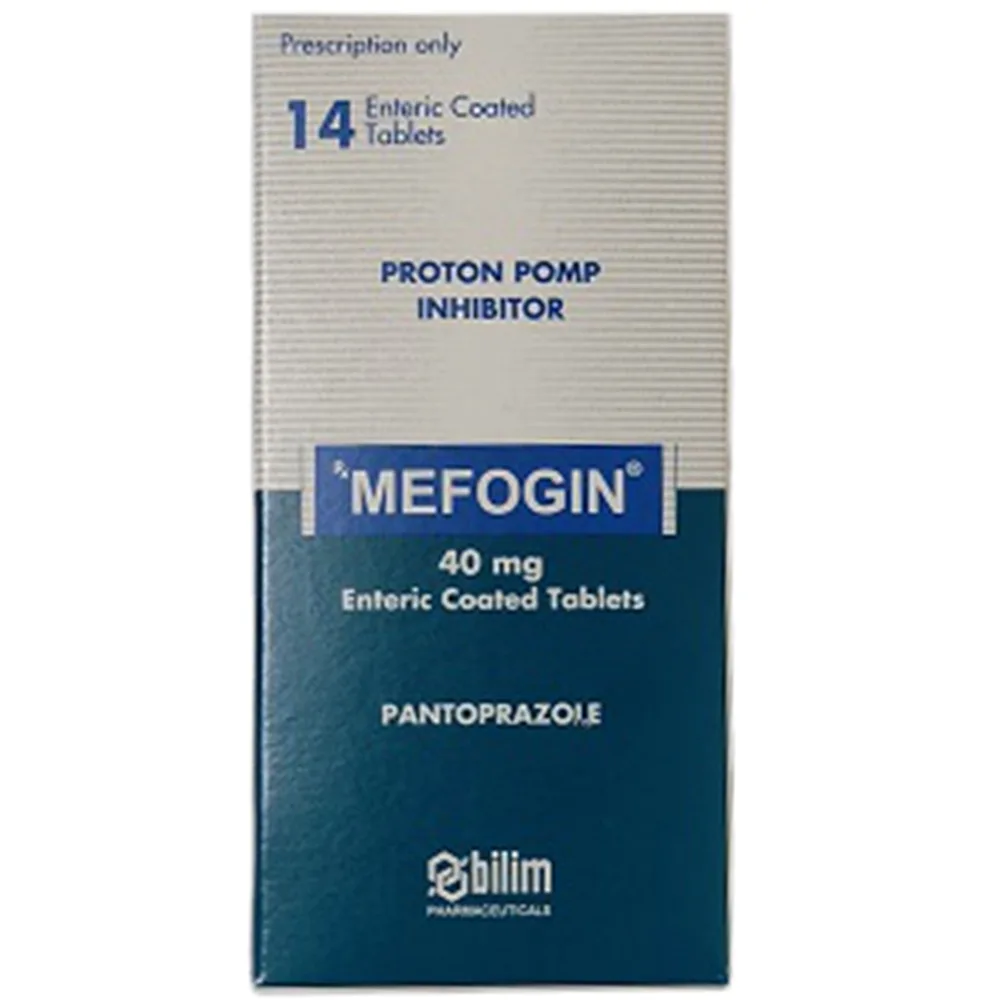Hình ảnh Thuốc Mefogin 40mg Bilim Ilac điều trị viêm loét dạ dày tá tràng, bệnh lý do hội chứng Zolliger – Ellison (14 viên)