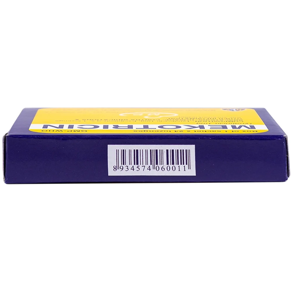 Hình ảnh Viên ngậm Mekotricin 1mg Mekophar điều trị viêm họng, amidan cấp tính, viêm miệng, viêm lợi (24 viên)