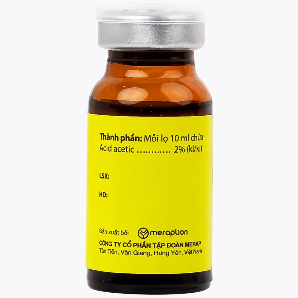 Hình ảnh Thuốc nhỏ tai Mepatyl 10ml Merap điều trị nhiễm khuẩn của ống tai ngoài