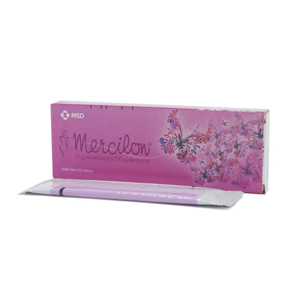 Hình ảnh Thuốc Mercilon Bayer hỗ trợ tránh thai (1 vỉ x 21 viên)