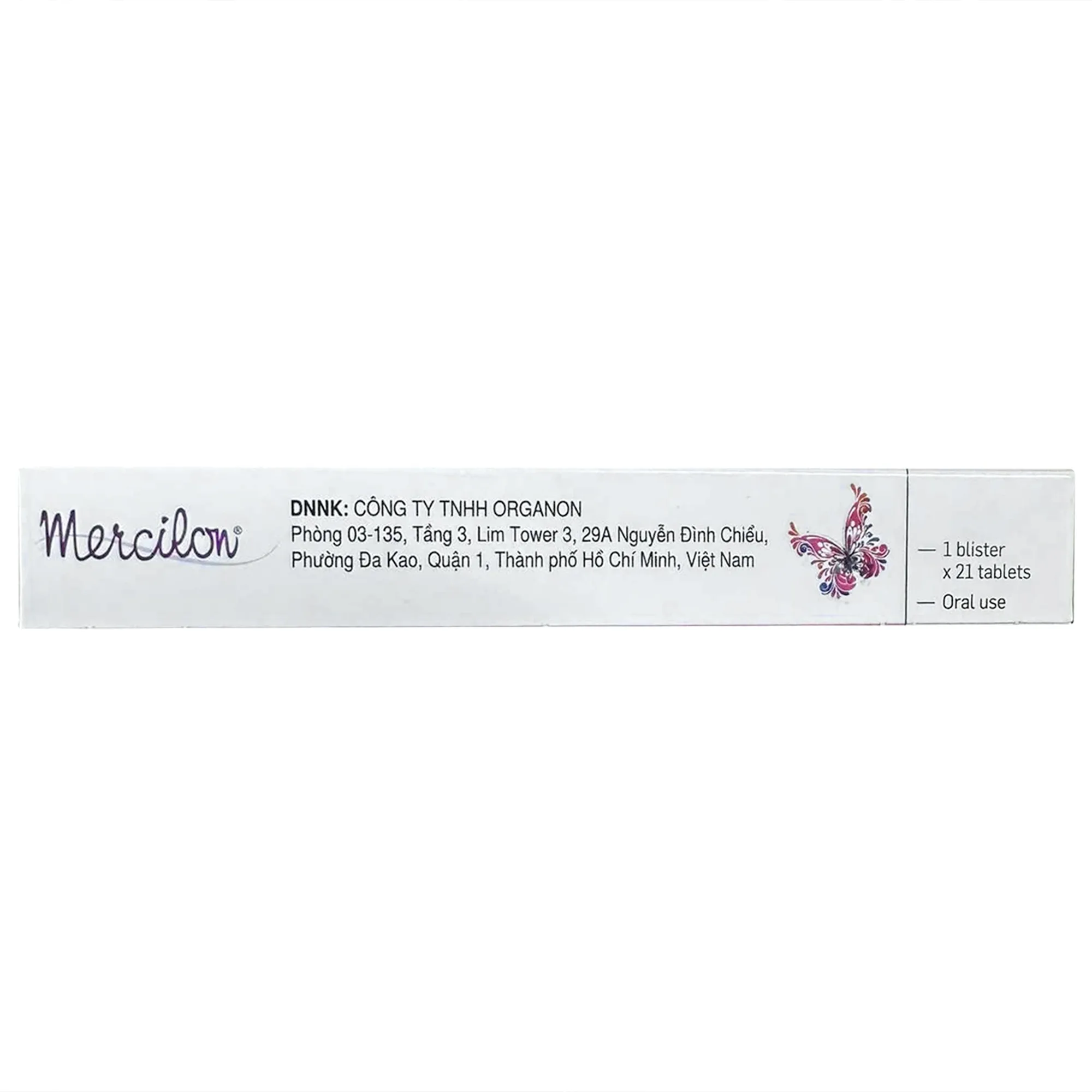 Hình ảnh Thuốc Mercilon Organon hỗ trợ tránh thai (1 vỉ x 21 viên)