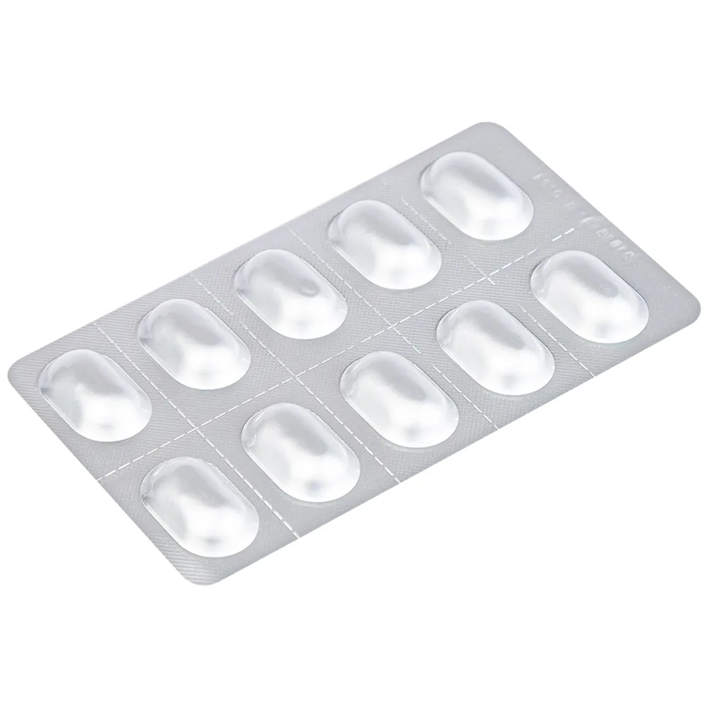 Hình ảnh Thuốc Mesalazine 500mg SaviPharm điều trị viêm loét đại tràng (10 vỉ x 10 viên)