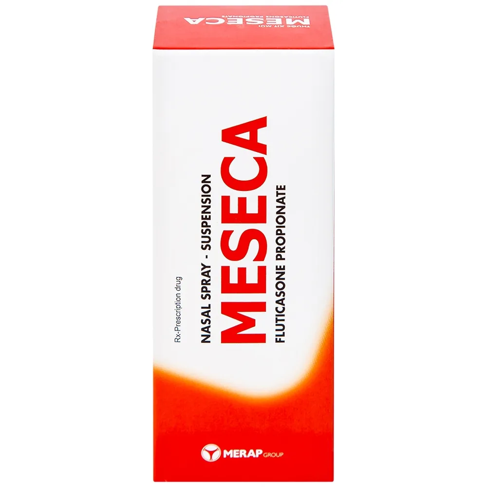 Hình ảnh Thuốc xịt mũi Meseca Merap điều trị và dự phòng viêm mũi dị ứng (60 liều)