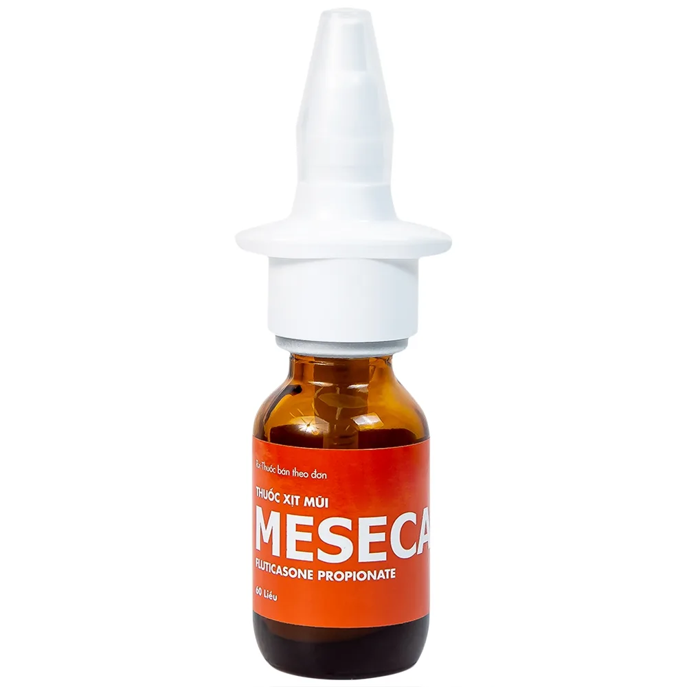 Hình ảnh Thuốc xịt mũi Meseca Merap điều trị và dự phòng viêm mũi dị ứng (60 liều)