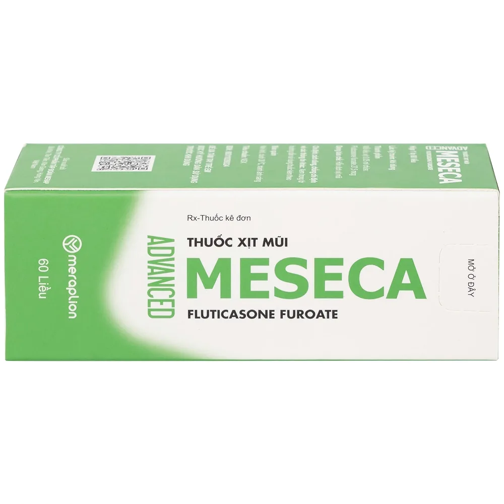 Hình ảnh Thuốc xịt mũi Meseca Advanced Merap điều trị các triệu chứng chảy nước mũi, sung huyết mũi, ngứa mũi (60 liều)