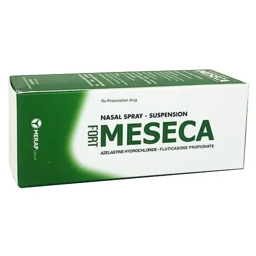 Hình ảnh Thuốc xịt mũi Meseca Fort Merap điều trị viêm mũi dị ứng (60 liều)