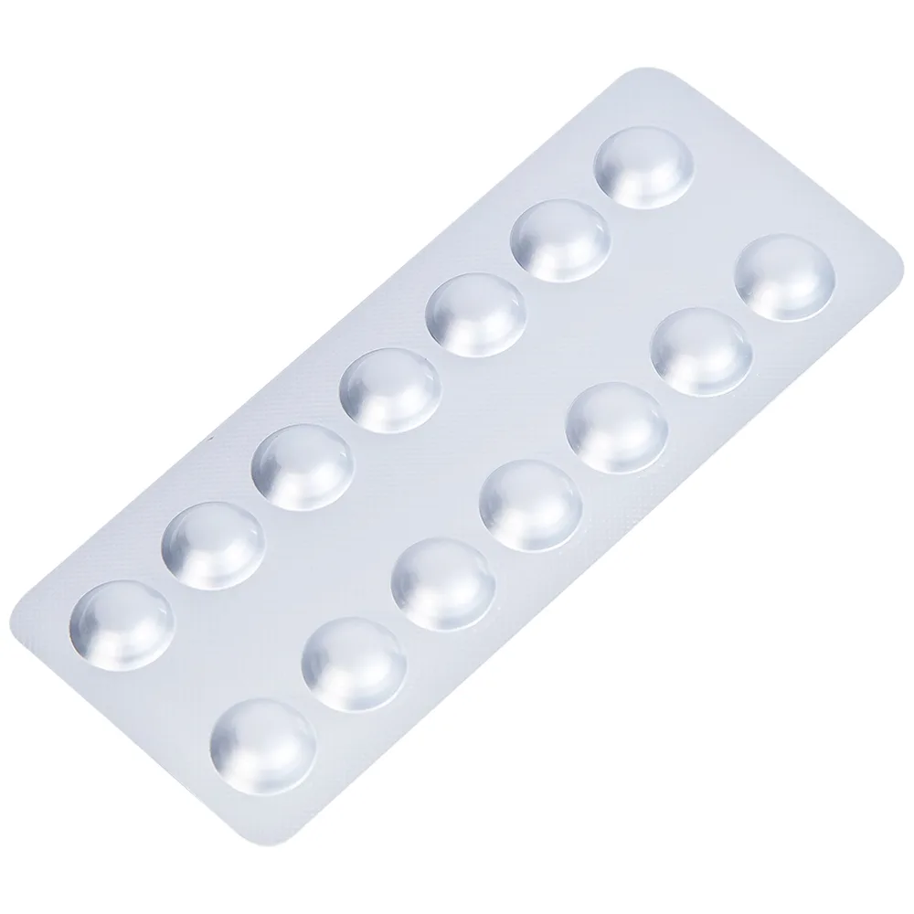 Hình ảnh Viên nén Mesulpine 20mg YooYoung điều trị bệnh trào ngược dạ dày, thực quản (2 vỉ x 14 viên) 