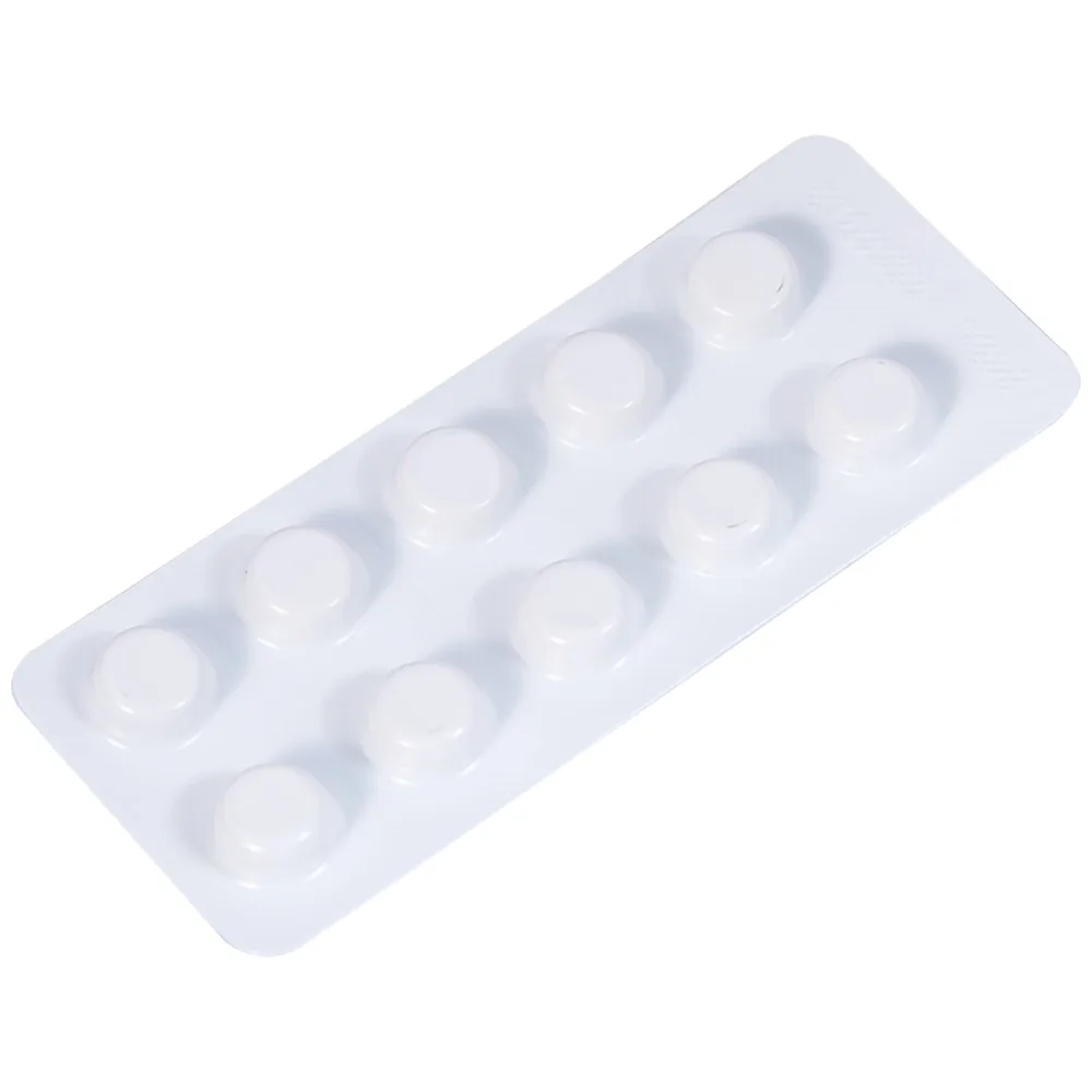 Hình ảnh Thuốc Methylprednisolon 16 Khapharco kháng viêm, điều trị viêm khớp dạng thấp, lupus ban đỏ hệ thống (10 vỉ x 10 viên)