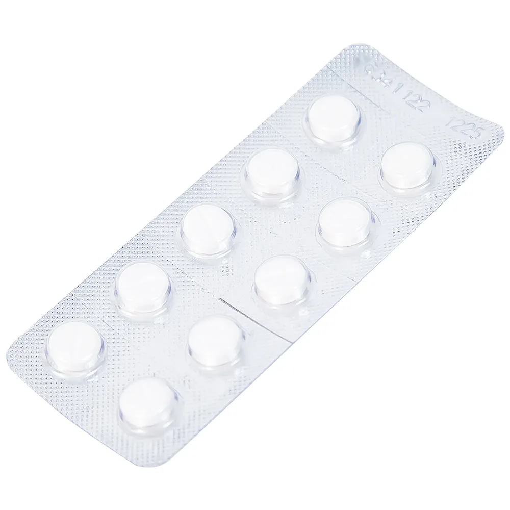 Hình ảnh Thuốc Methylprednisolon 4 Khapharco kháng viêm, điều trị viêm khớp dạng thấp, lupus ban đỏ hệ thống (10 vỉ x 10 viên)