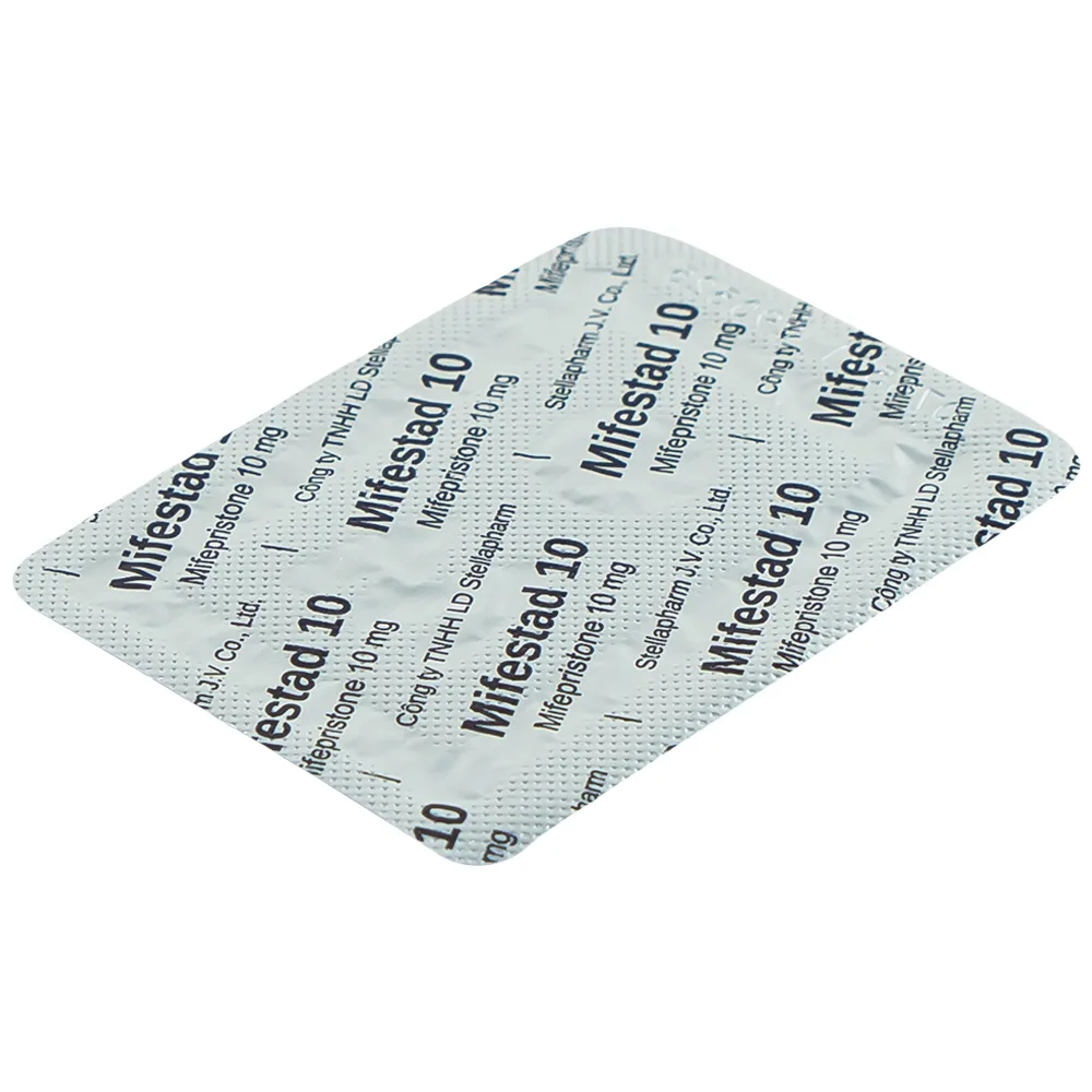 Hình ảnh Thuốc Mifestad 10 Stella điều trị tránh thai khẩn cấp trong 120 giờ sau khi giao hợp (1 viên)