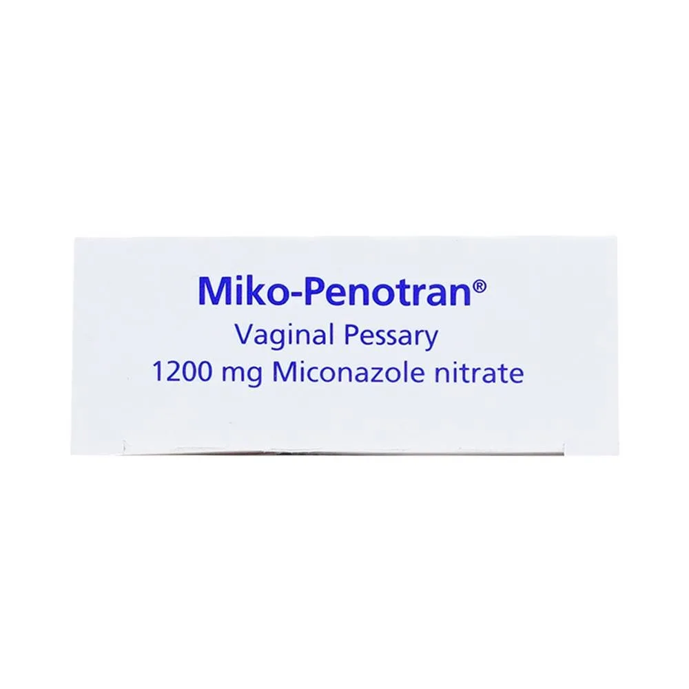 Hình ảnh Viên đặt âm đạo Miko-Penotran MEGA We care điều trị nấm candida âm đạo (1 viên)