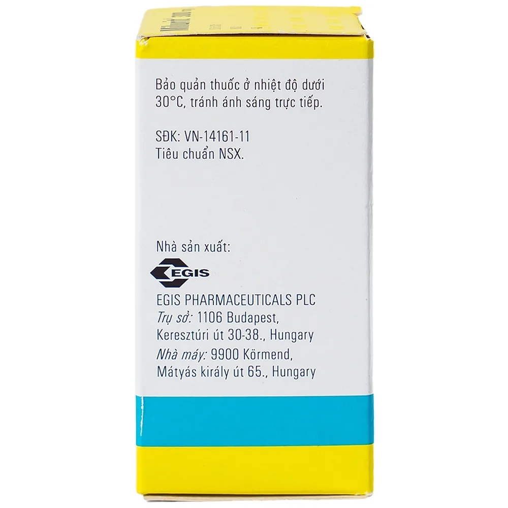 Hình ảnh Viên nén Milurit 300mg Egis Pharma điều trị bệnh gout, phòng ngừa bệnh sỏi axit uric (30 viên)