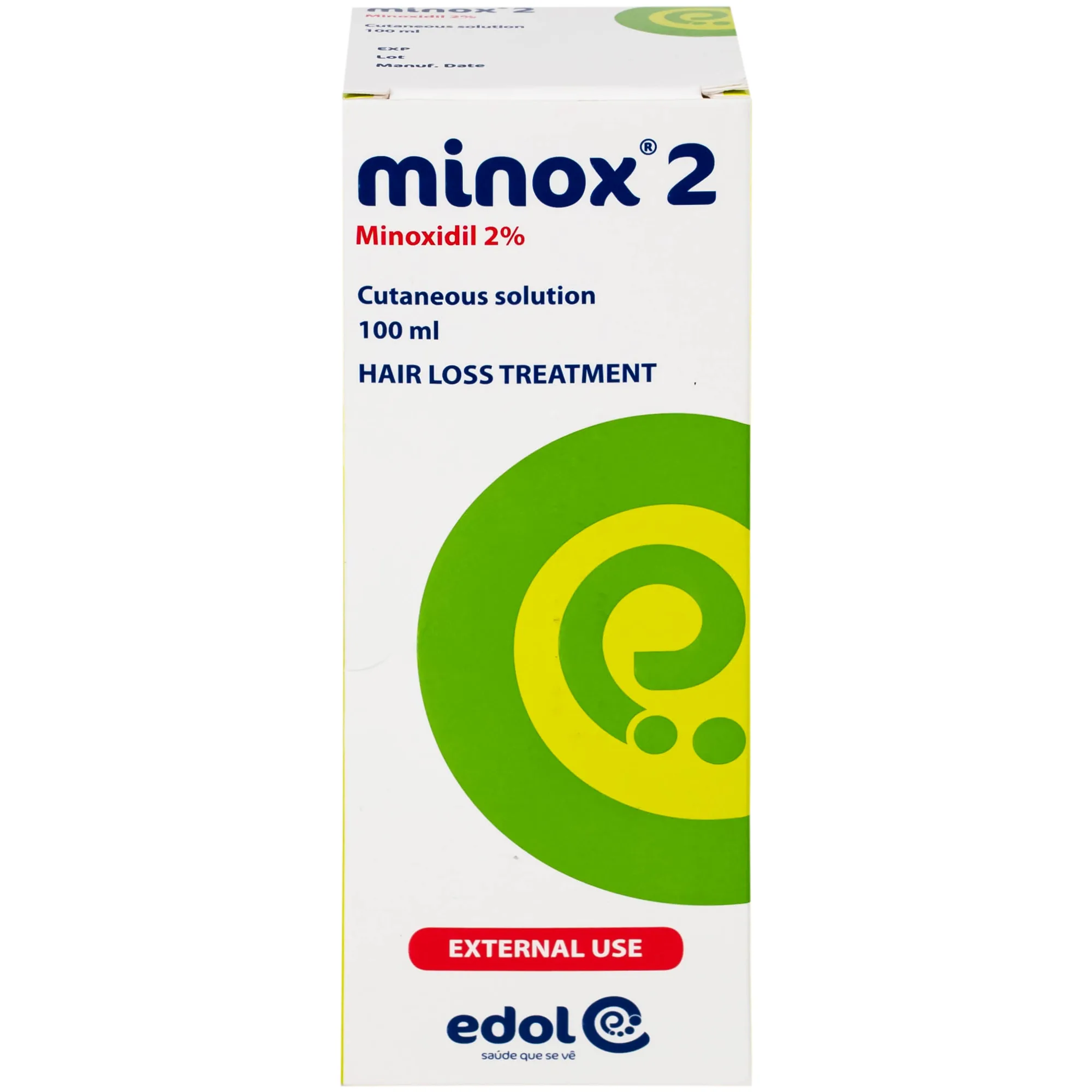 Hình ảnh Thuốc Minox 20mg Edol điều trị rụng tóc kiểu androgenic và rụng tóc từng vùng (100ml)