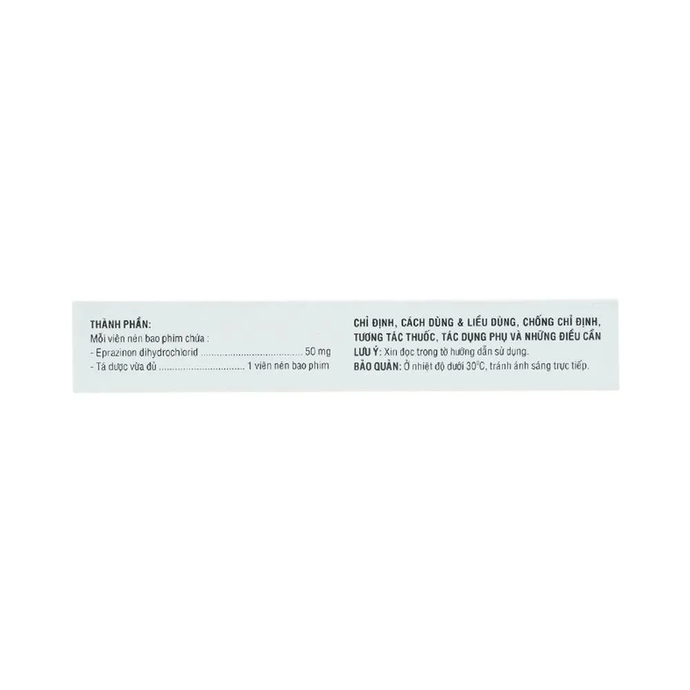 Hình ảnh Thuốc Molitoux 50mg Domesco loãng đờm, long đờm (2 vỉ x 15 viên)