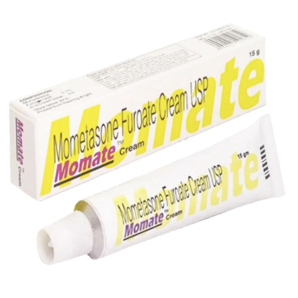 Hình ảnh Kem bôi da Momate Glenmark điều trị viêm và ngứa bệnh vẩy nến (15g) 