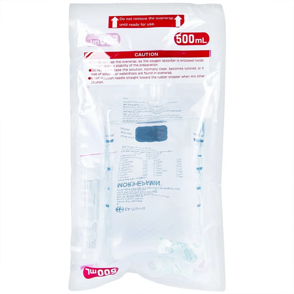 Hình ảnh Dung dịch truyền Morihepamin Ajinomoto điều trị hội chứng não gan (500ml)