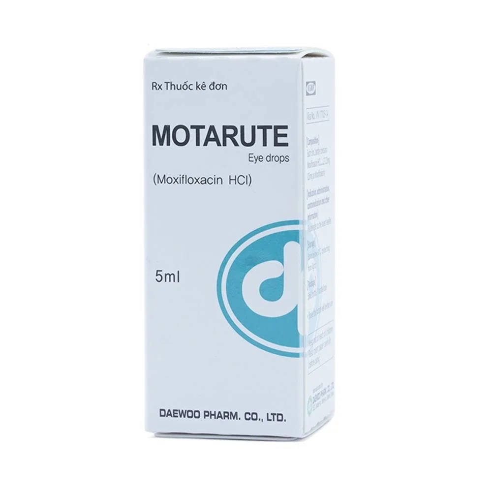 Hình ảnh Thuốc nhỏ mắt Motarute Daewoo Pharm điều trị viêm kết mạc (5ml)