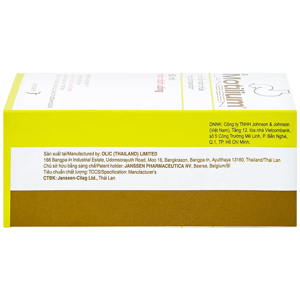 Hình ảnh Hỗn dịch uống Motilium Janssen điều trị triệu chứng nôn và buồn nôn (60ml)