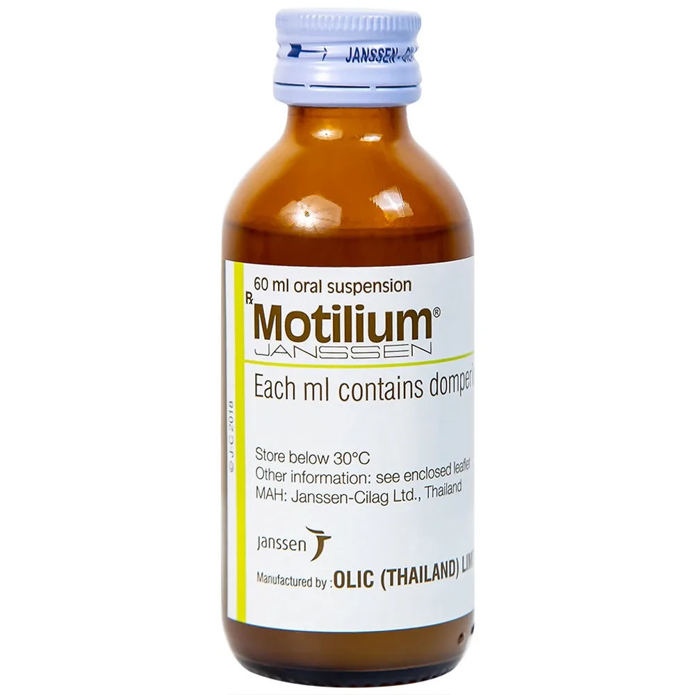 Hình ảnh Hỗn dịch uống Motilium Janssen điều trị triệu chứng nôn và buồn nôn (60ml)