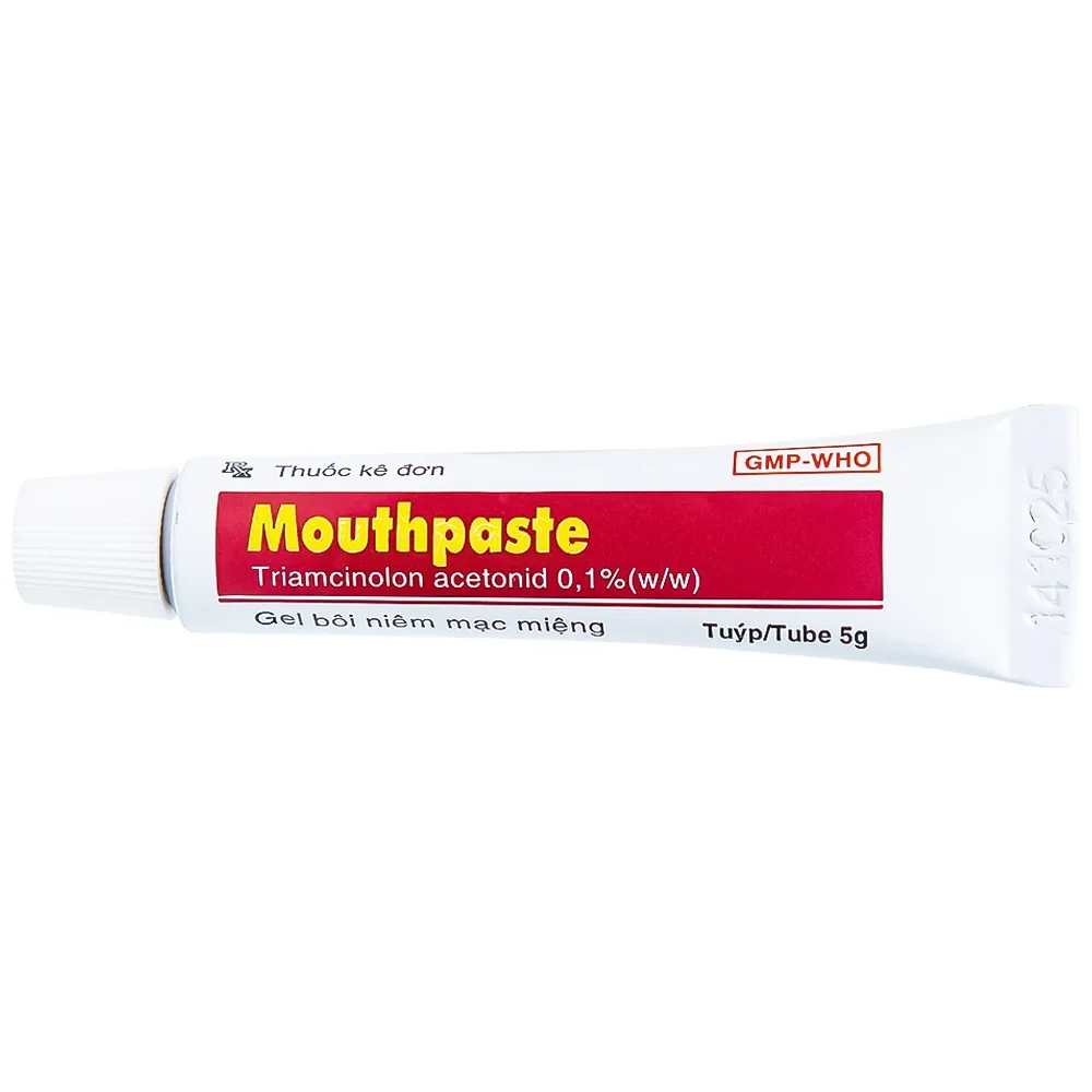 Hình ảnh Gel bôi niêm mạc miệng Mouthpaste Medipharco giảm viêm, tổn thương (5g)