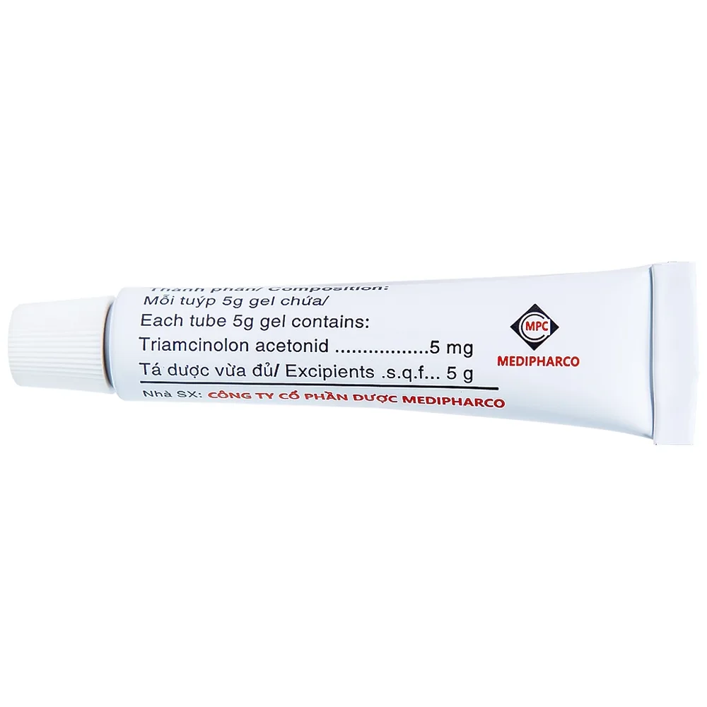 Hình ảnh Gel bôi niêm mạc miệng Mouthpaste Medipharco giảm viêm, tổn thương (5g)