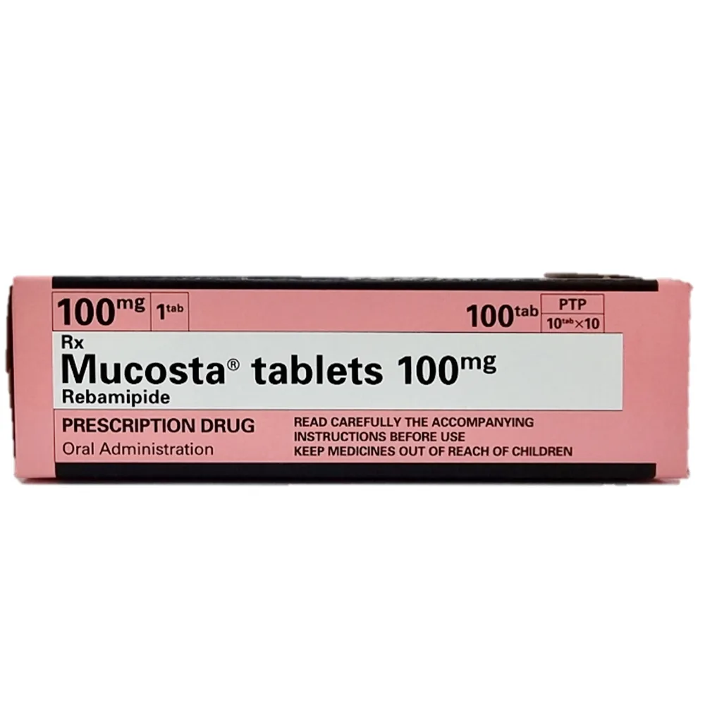 Hình ảnh Viên nén Mucosta tablets 100mg Otsuka điều trị loét dạ dày (10 vỉ x 10 viên)