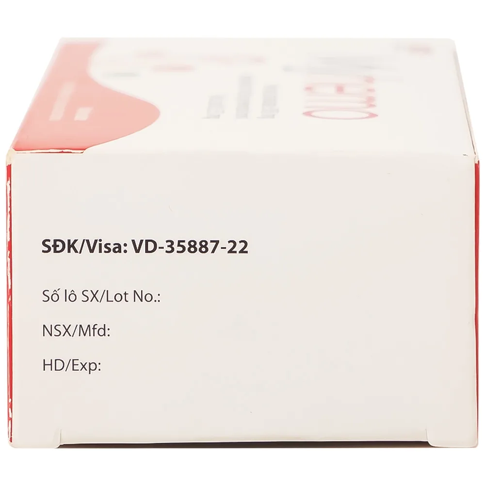 Hình ảnh Thuốc Myhemo BRV điều trị dự phòng thiếu sắt và folic acid trong khi mang thai (3 vỉ x 10 viên)