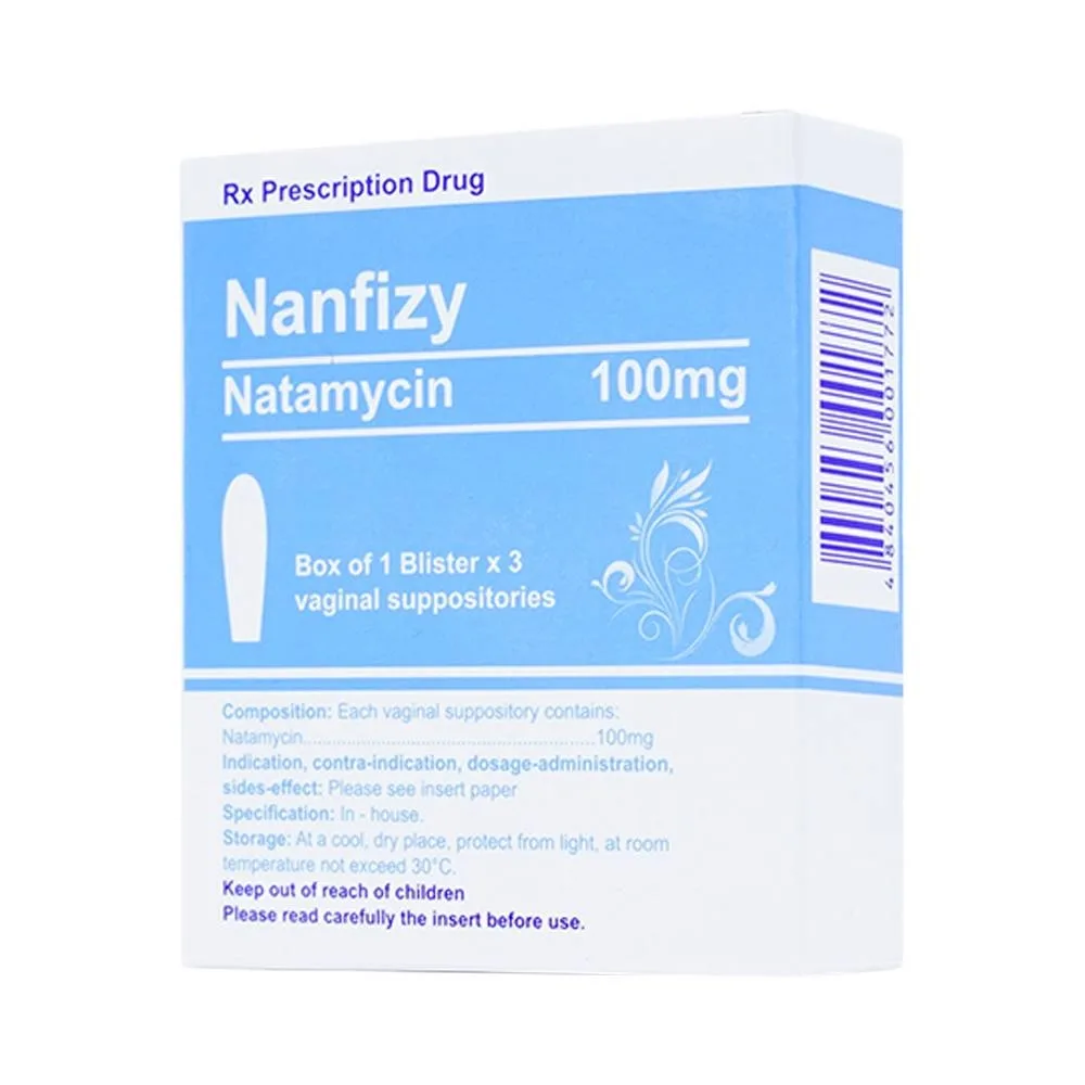 Hình ảnh Thuốc Nanfizy Farmaprim điều trị nấm âm đạo (1 vỉ x 3 viên)