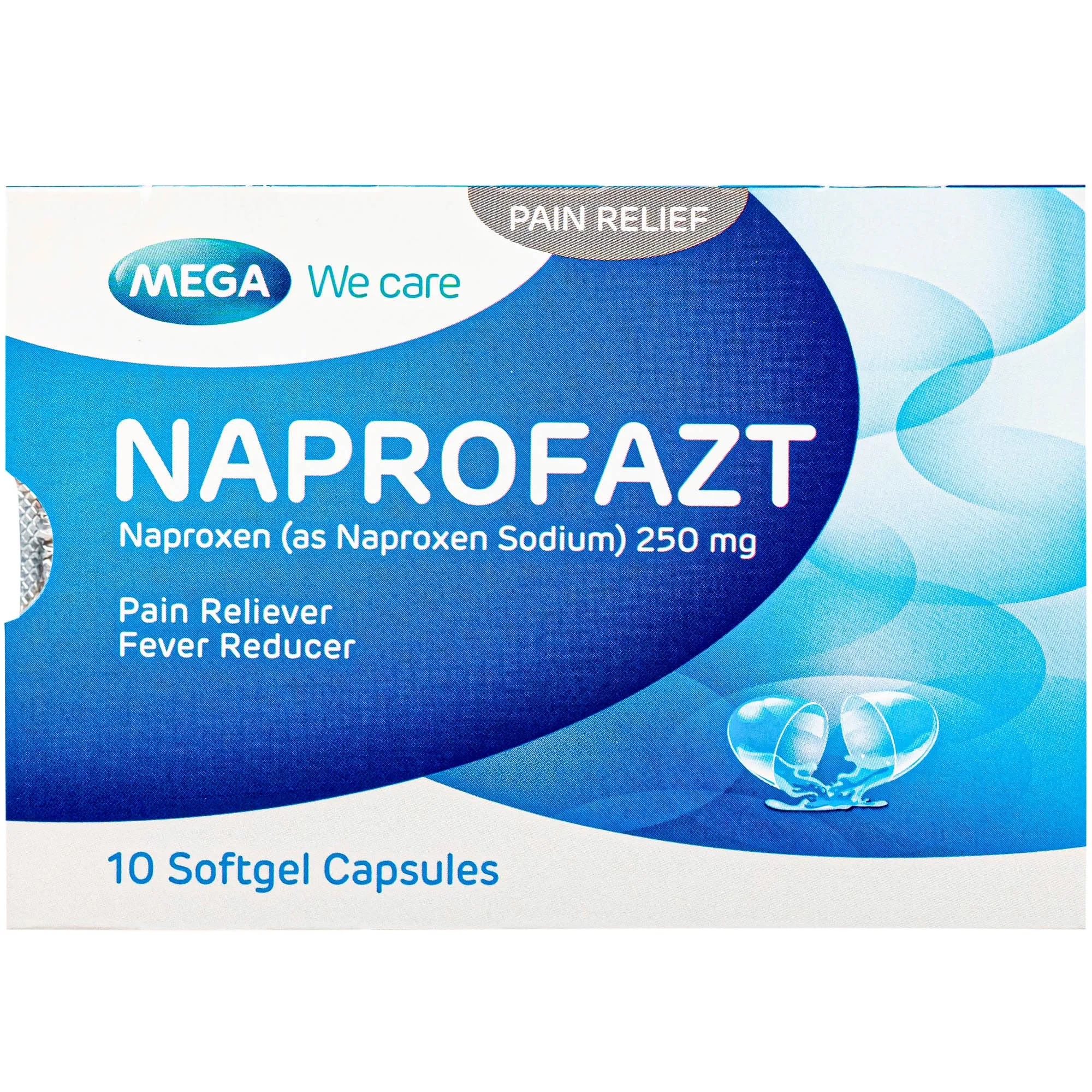 Hình ảnh Thuốc Naprofazt 250mg Chống viêm không steroid (5 vỉ x 10 viên)