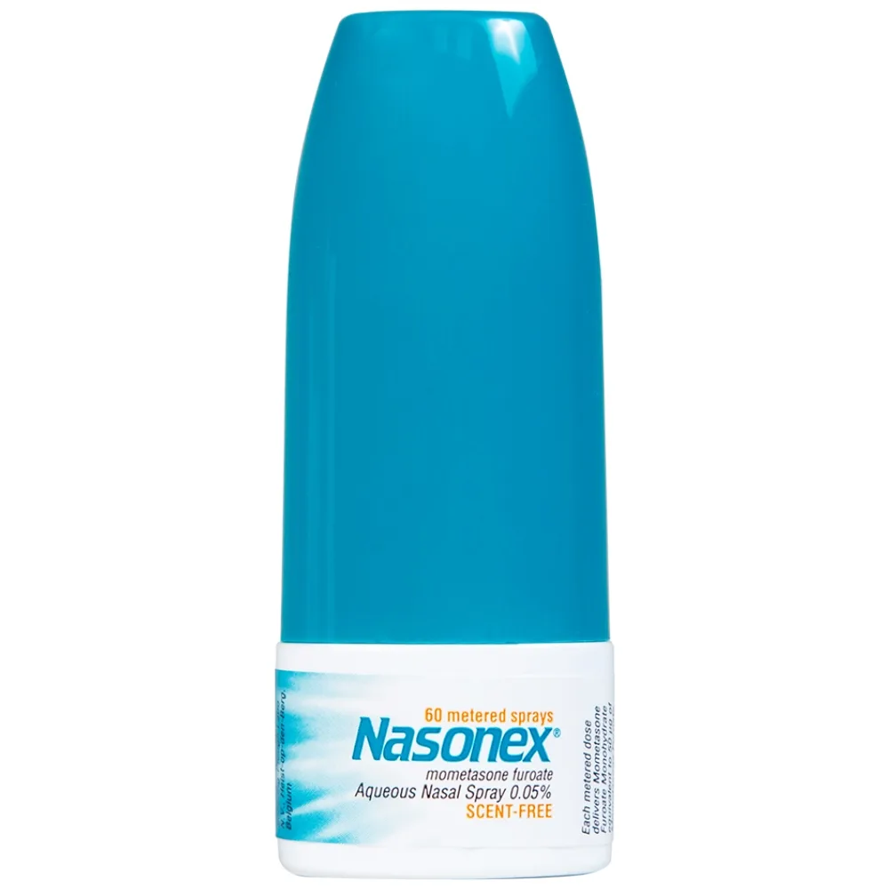 Hình ảnh Thuốc xịt mũi Nasonex Bayer điều trị viêm mũi dị ứng (60 liều)