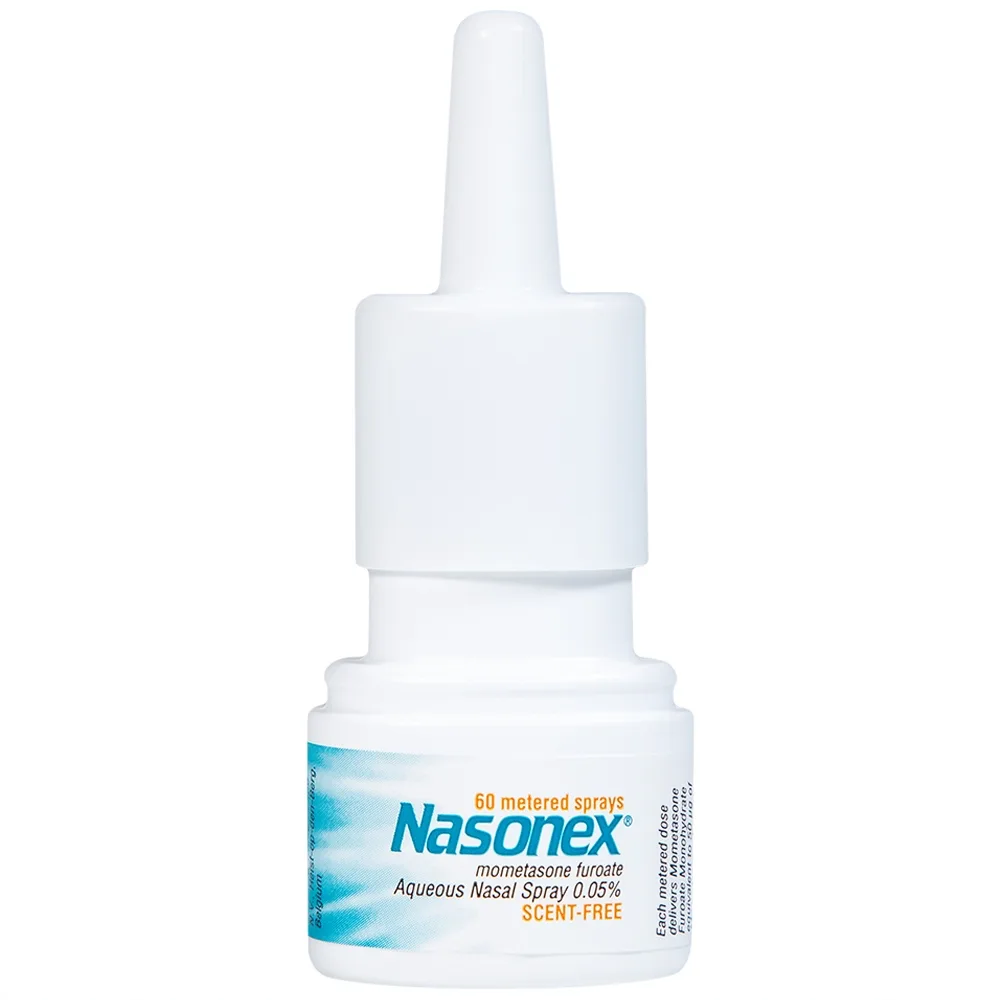 Hình ảnh Thuốc xịt mũi Nasonex Bayer điều trị viêm mũi dị ứng (60 liều)