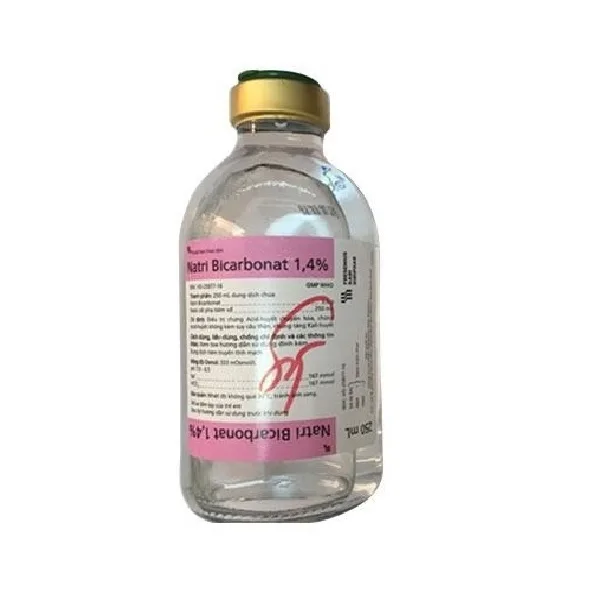 Hình ảnh Dịch truyền Natri Bicarbonat 1.4% Fresenius Kabi điều trị nhiễm toan chuyển hóa (500ml)