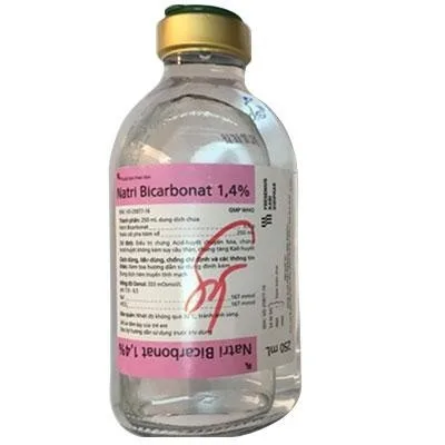 Hình ảnh Dịch truyền Natri Bicarbonat 1.4% Fresenius Kabi điều trị kiềm hóa nước tiểu (500ml)