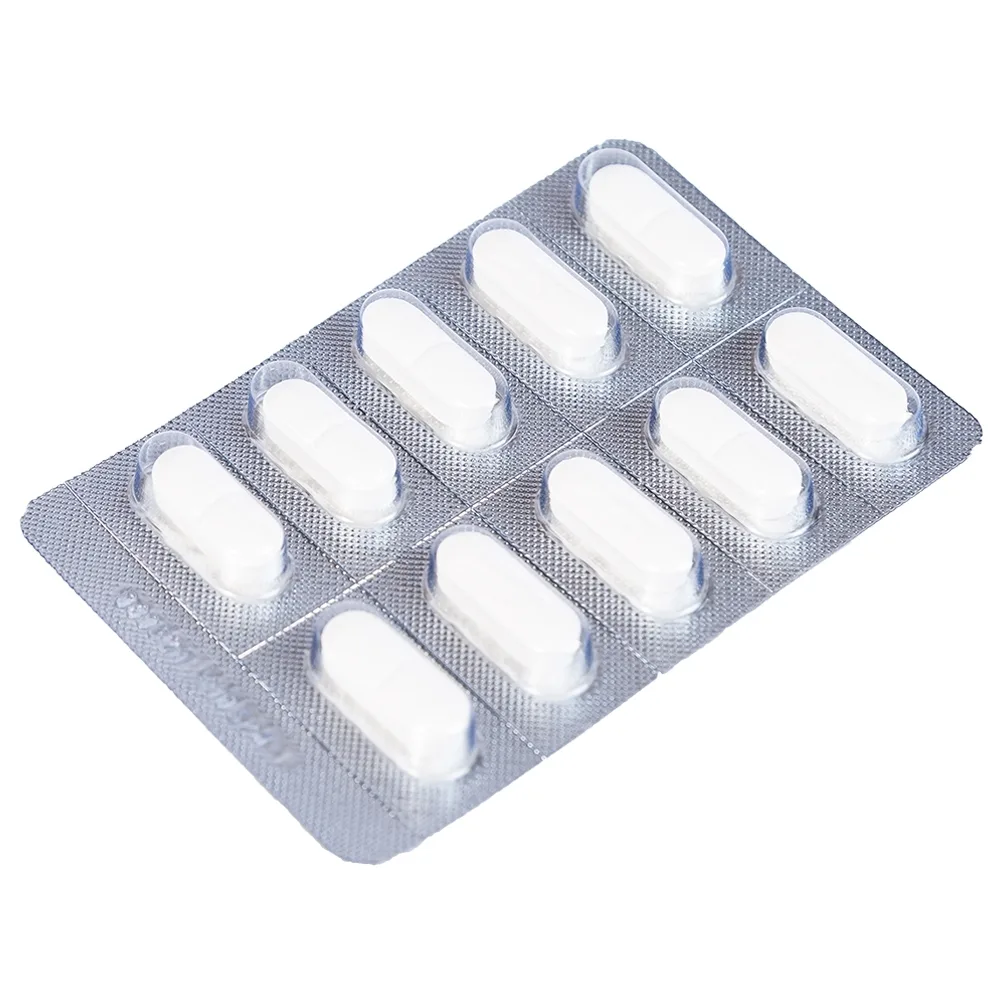 Hình ảnh Viên nén Neni 800 DHG điều trị triệu chứng chóng mặt, nhức đầu, mê sảng nặng (3 vỉ x 10 viên)