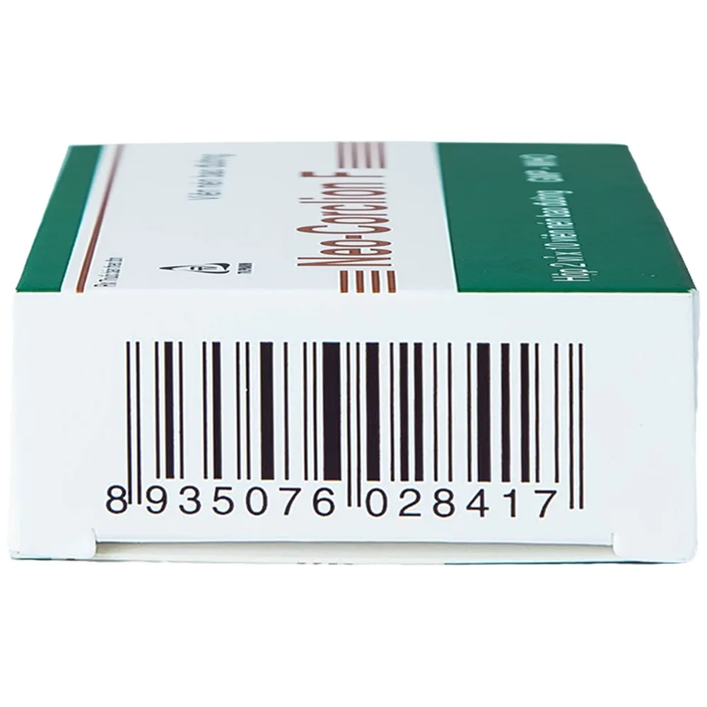 Hình ảnh Viên nén Neo-Corclion F TV.Pharm giảm ho gió, ho khan (2 vỉ x 10 viên)