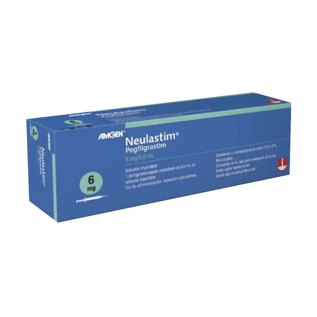 Hình ảnh Dung dịch tiêm Neulastim 6mg/0.6ml Amgen giúp nâng cao miễn dịch và giảm nhiễm độc tế bào