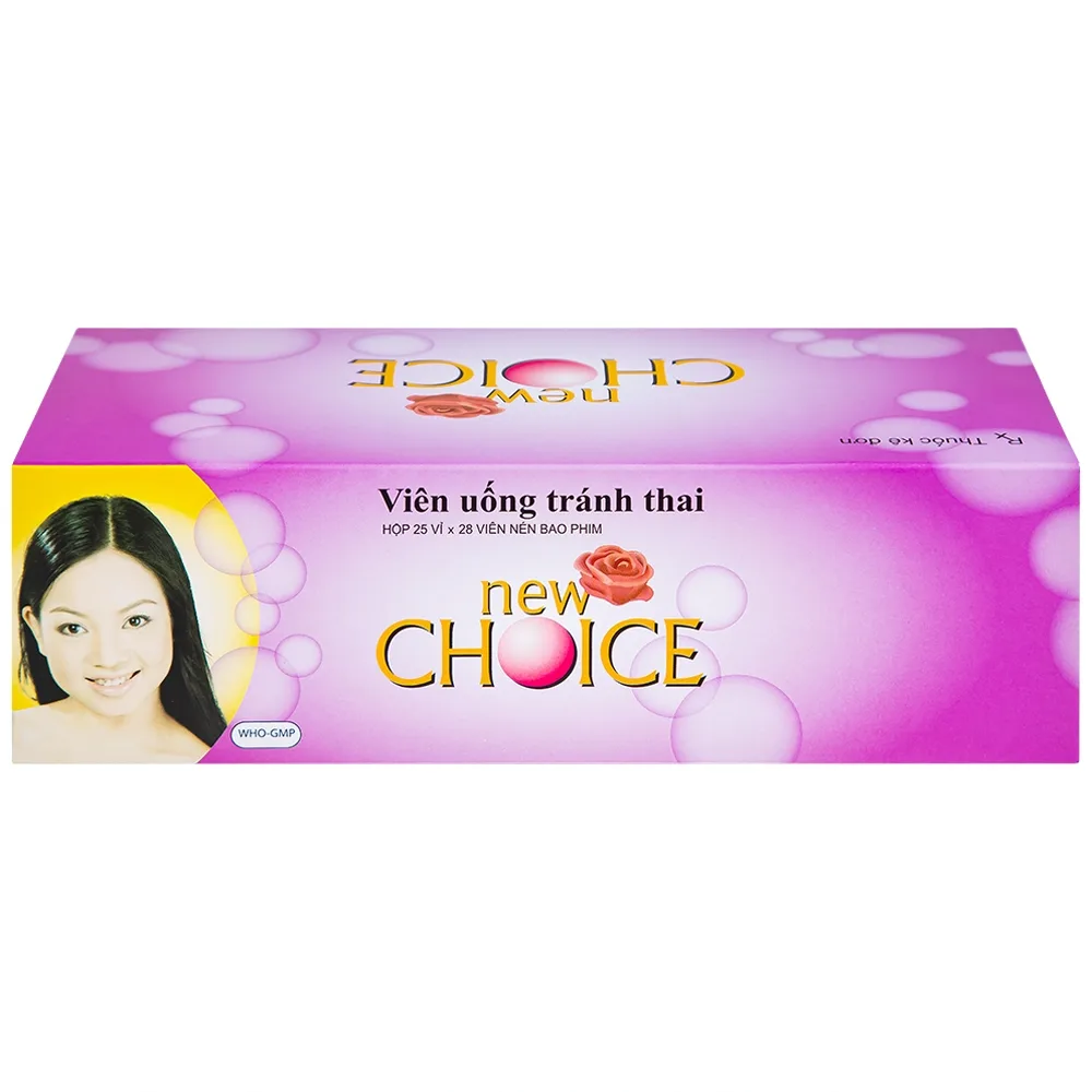 Hình ảnh Thuốc Newchoice Nam Hà dùng để tránh thai (25 vỉ x 28 viên)