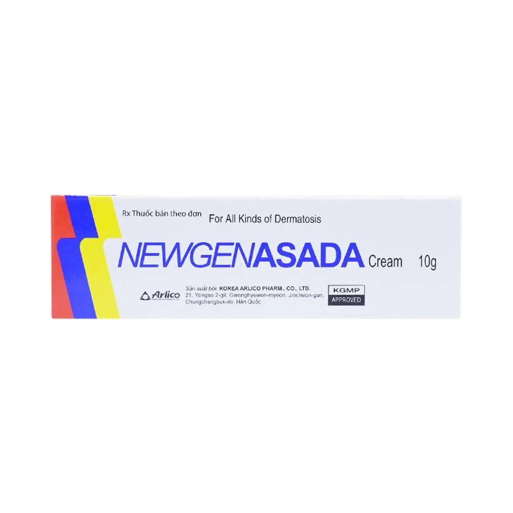 Hình ảnh Kem bôi da NewgenAsada Arlico điều trị chàm, viêm da do tiếp xúc, dị ứng (10g)