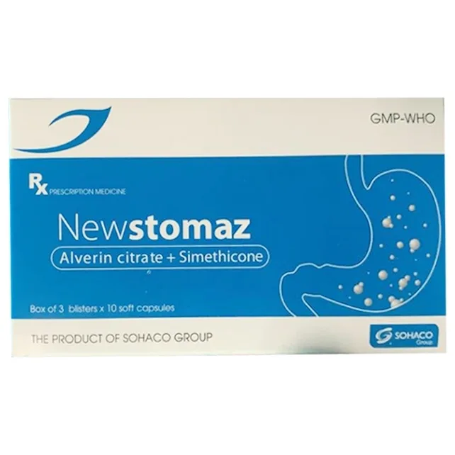 Hình ảnh Viên nang mềm Newstomaz Medisun điều trị bệnh đường tiêu hoá (3 vỉ x 10 viên)