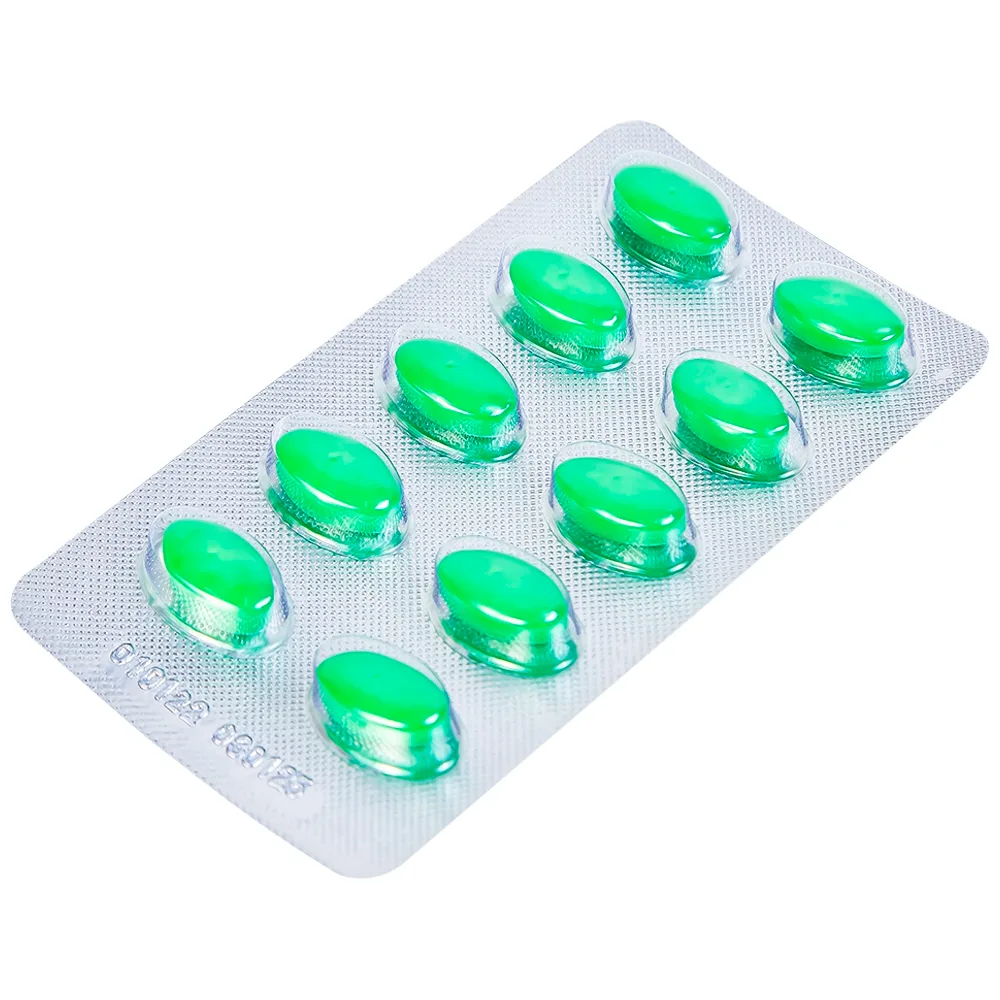 Hình ảnh Thuốc Nhiệt Miệng PV điều trị viêm loét miệng, lưỡi và miệng môi sưng đau (5 vỉ x 10 viên)