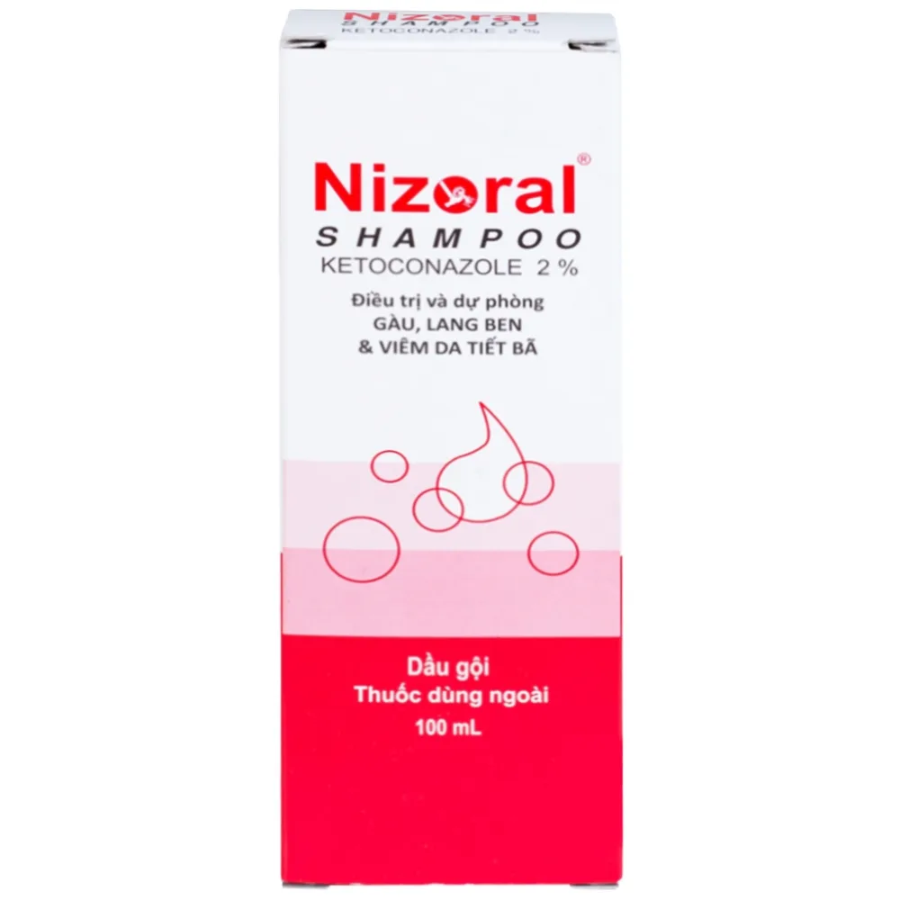 Hình ảnh Dầu gội đầu Nizoral Shampoo Janssen điều trị và dự phòng gàu, lang ben và viêm da tiết bã (100ml)